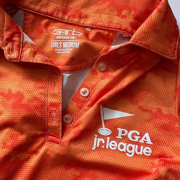 Garb Golf Polos Jr PGA - Girls Medium - Bundle of 2 - Picture 3 of 5